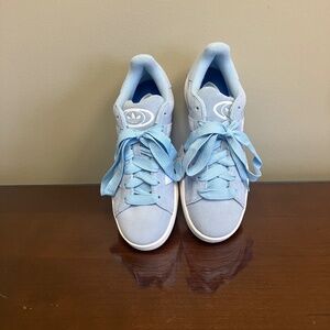 Adidas Men’s Light Blue Suede Campus OOS Sneakers sz 8.5